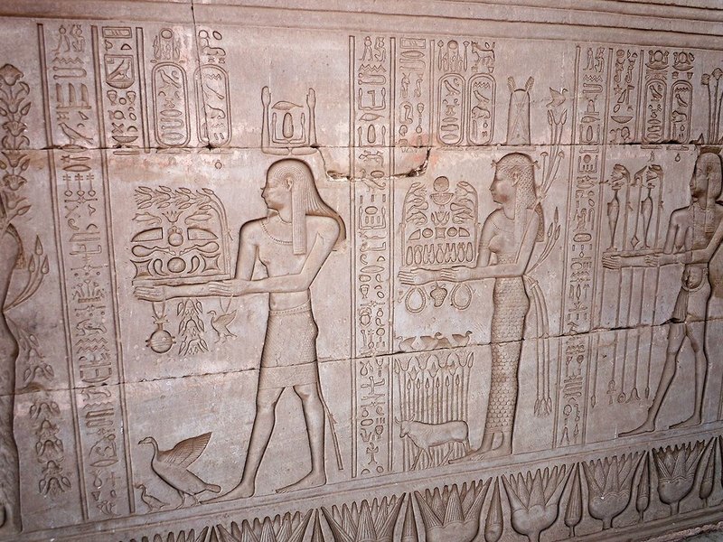 Egyptian Dendera Zodiac Ceiling