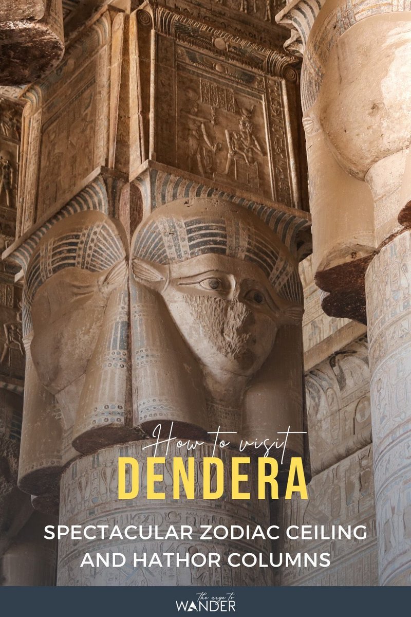 Egyptian Dendera Zodiac Ceiling