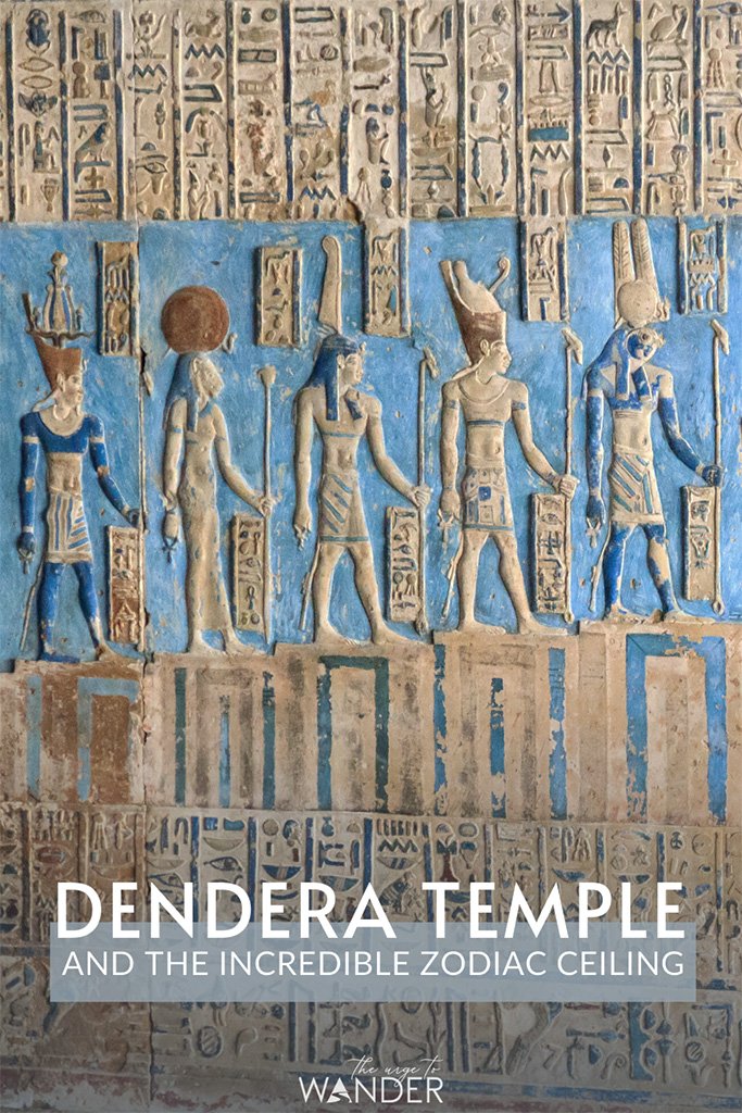 Egyptian Dendera Zodiac Ceiling