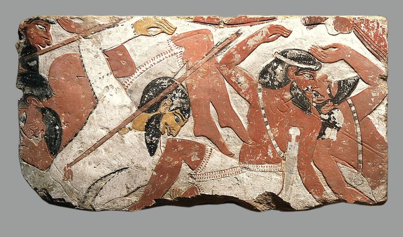 Egyptian New Kingdom Battle Reliefs