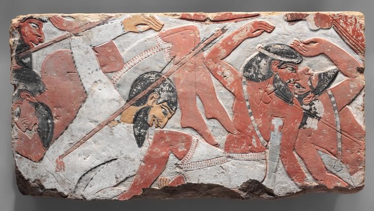 Egyptian New Kingdom Battle Reliefs