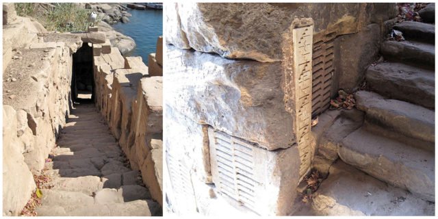 Egyptian Nilometer Water Level Tool<span class=