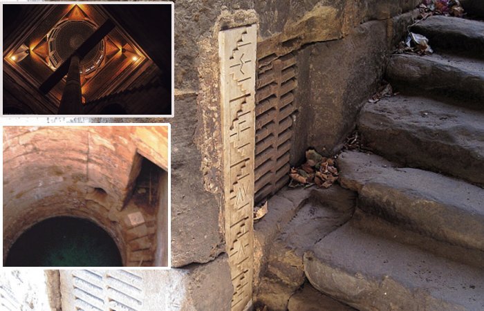 Egyptian Nilometer Water Level Tool