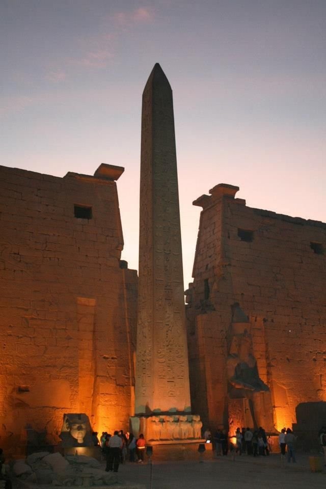 Egyptian Obelisk In Luxor