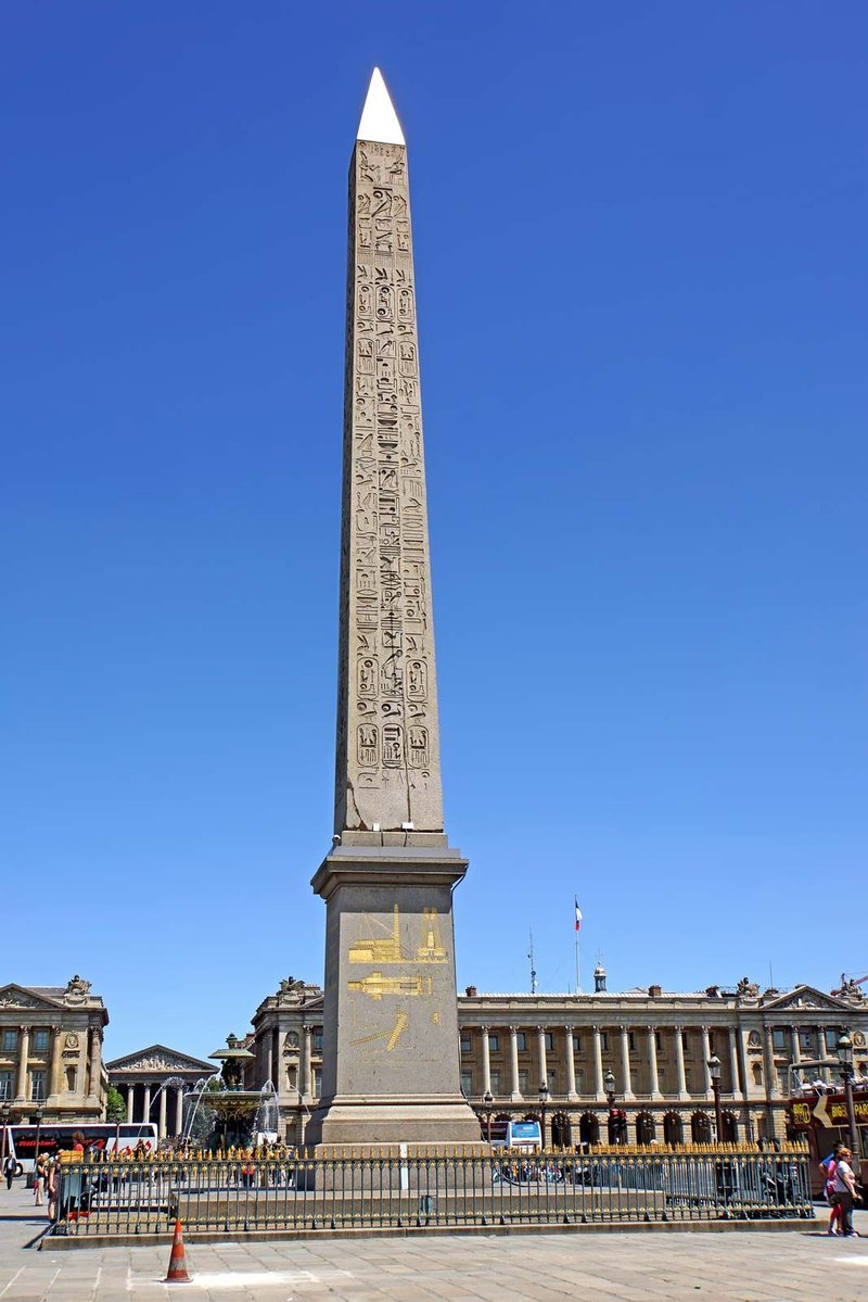 Egyptian Obelisk In Luxor