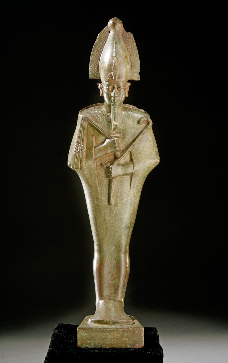 Egyptian Osiris Statues In Tombs