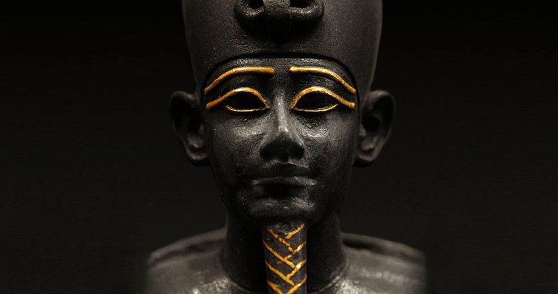 Egyptian Osiris Statues In Tombs