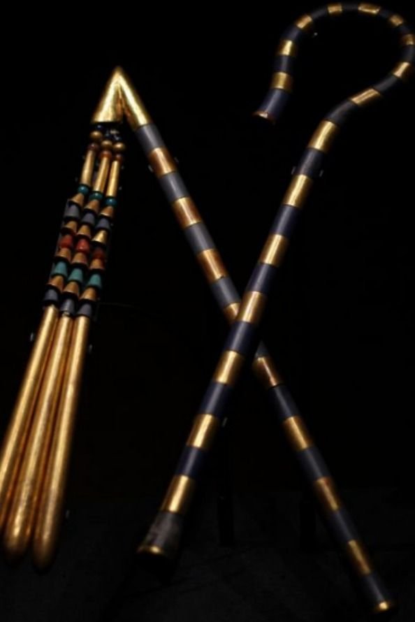 Egyptian Royal Regalia: Crook And Flail