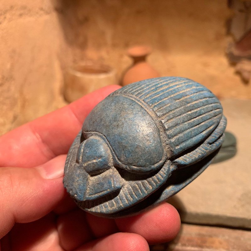 Egyptian Scarab Beetle Amulets