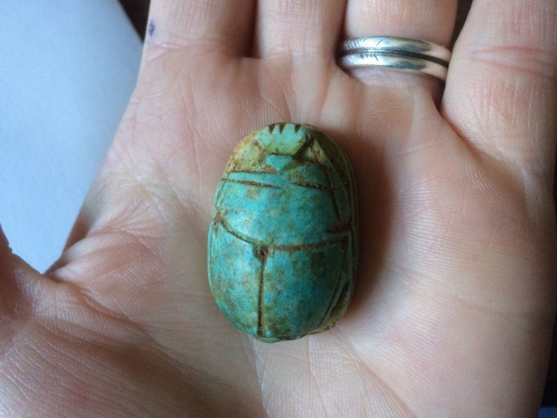 Egyptian Scarab Seal Amulet
