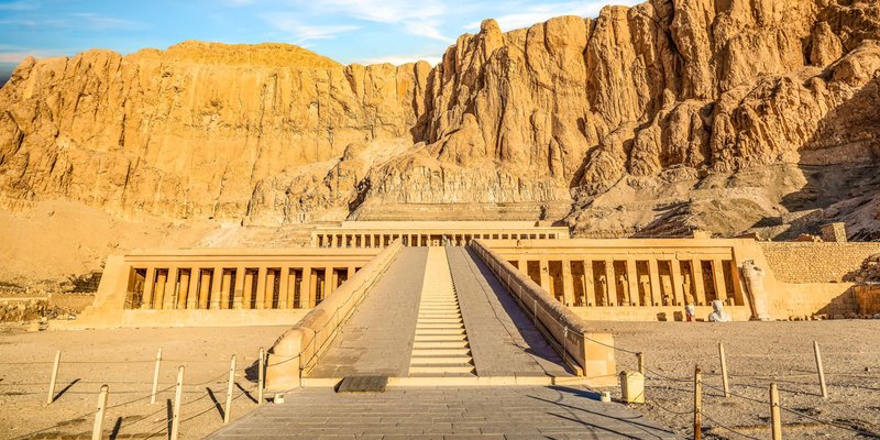 Egyptian Temple Of Hatshepsut Reliefs