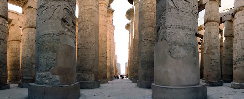 Egyptian Temple Of Karnak Hypostyle Hall