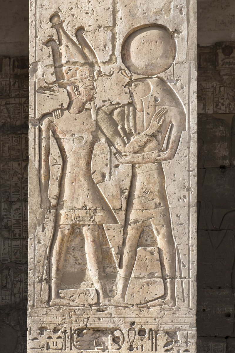 Egyptian Temple Of Seti I In Abydos
