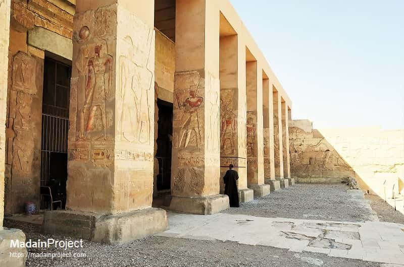 Egyptian Temple Of Seti I In Abydos