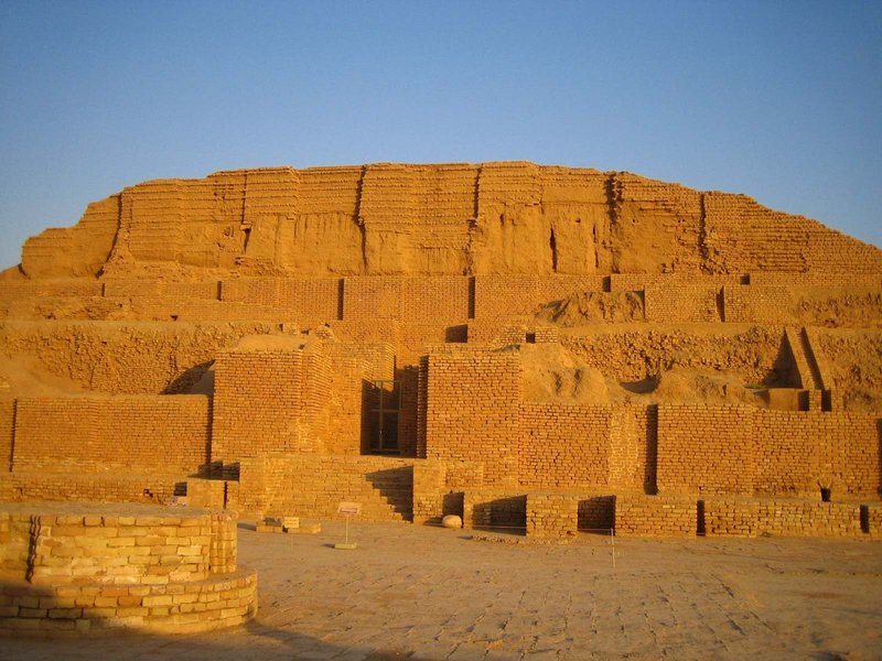 Elamite Ziggurat At Chogha Zanbil