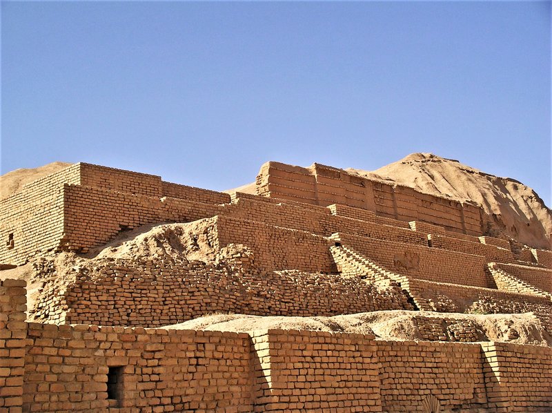 Elamite Ziggurat At Chogha Zanbil