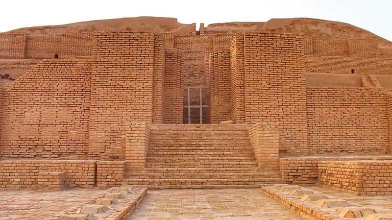 Elamite Ziggurat At Chogha Zanbil