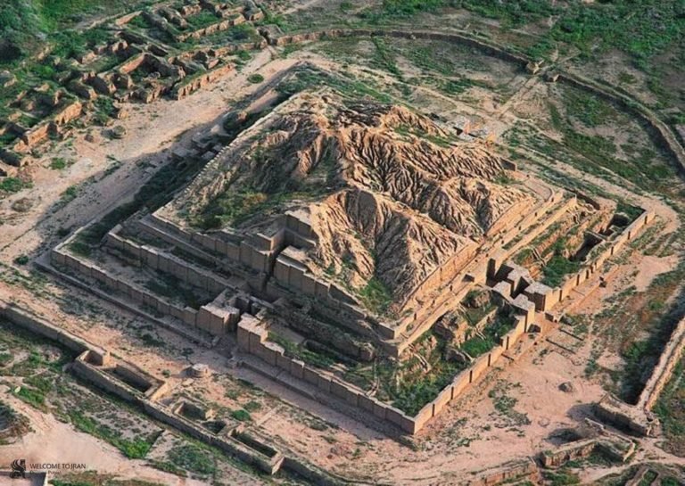 Elamite Ziggurat At Chogha Zanbil