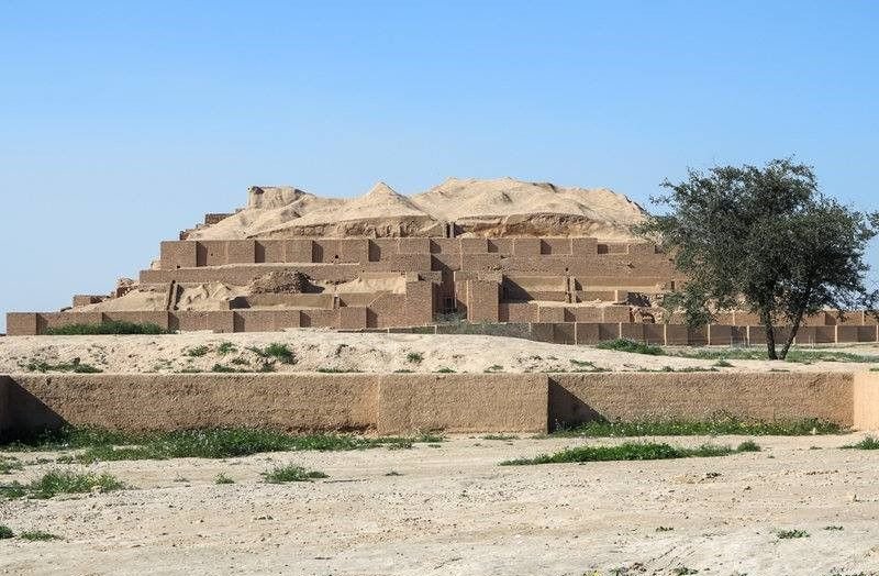 Elamite Ziggurat At Chogha Zanbil