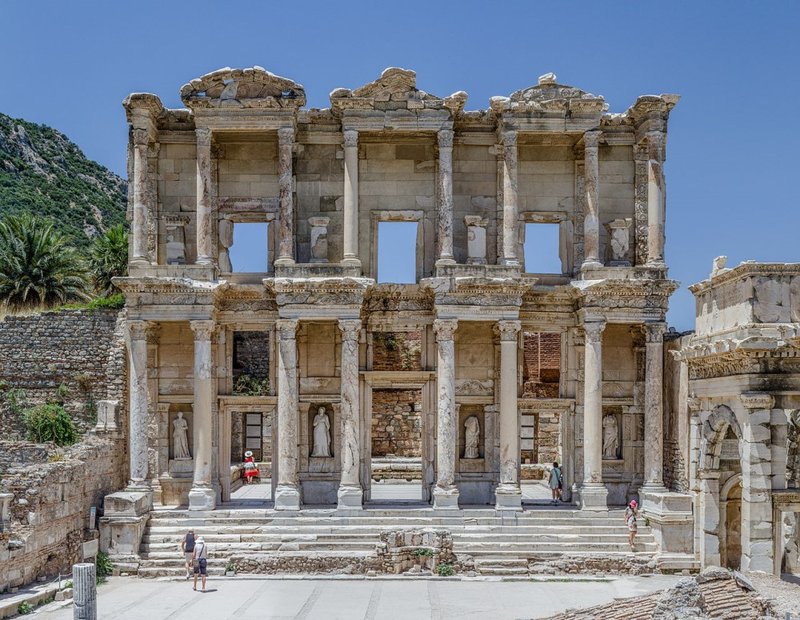 Ephesus Library Of Celsus Ruins