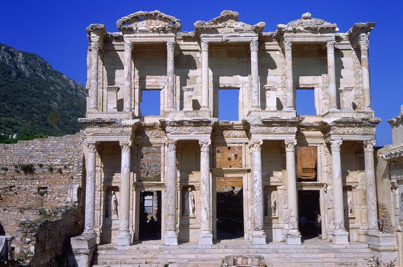 Ephesus Library Of Celsus Ruins