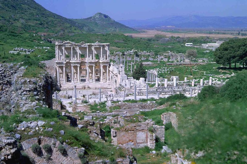 Ephesus Library Of Celsus Ruins