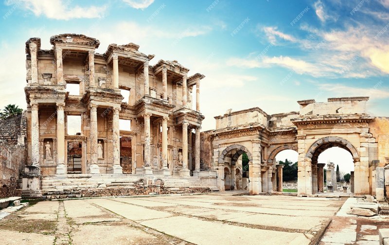 Ephesus Library Of Celsus Ruins