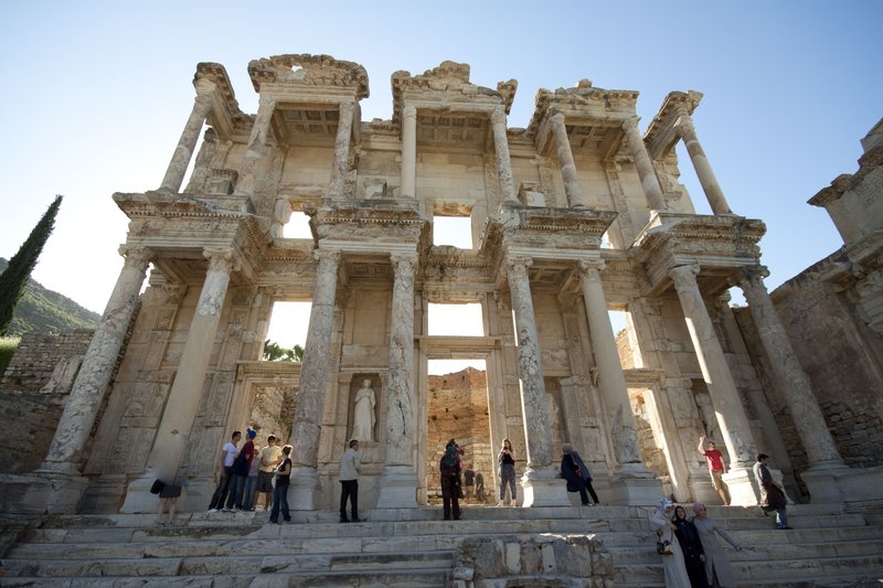 Ephesus Library Of Celsus Ruins
