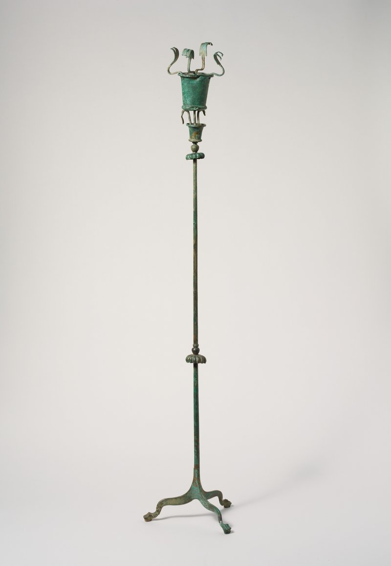 Etruscan Bronze Candelabrum<span class=