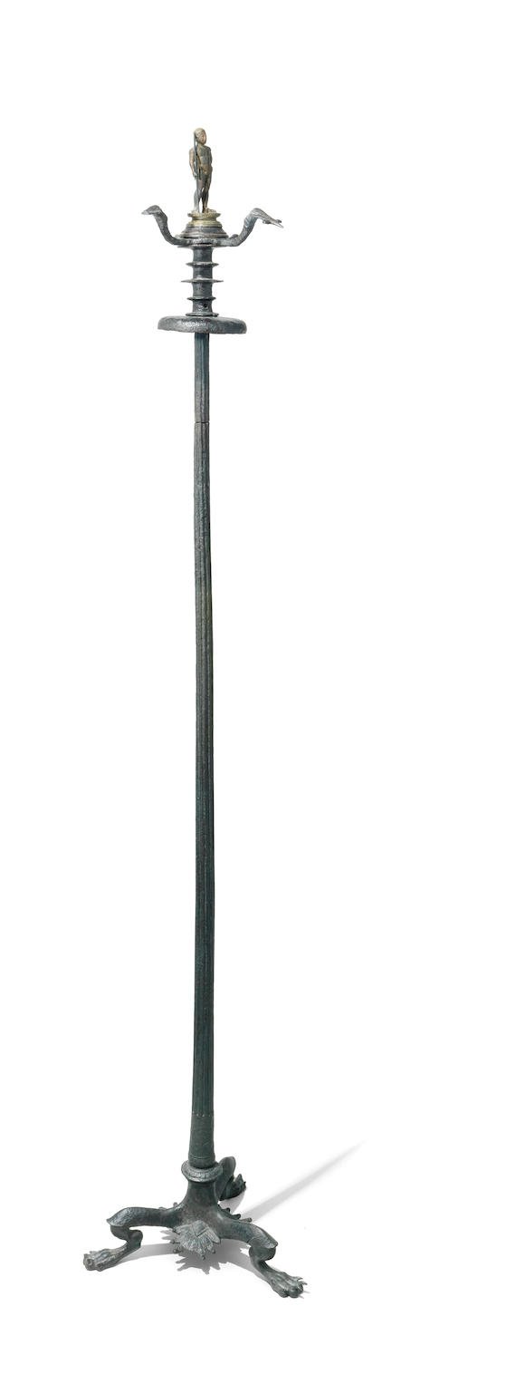 Etruscan Bronze Candelabrum