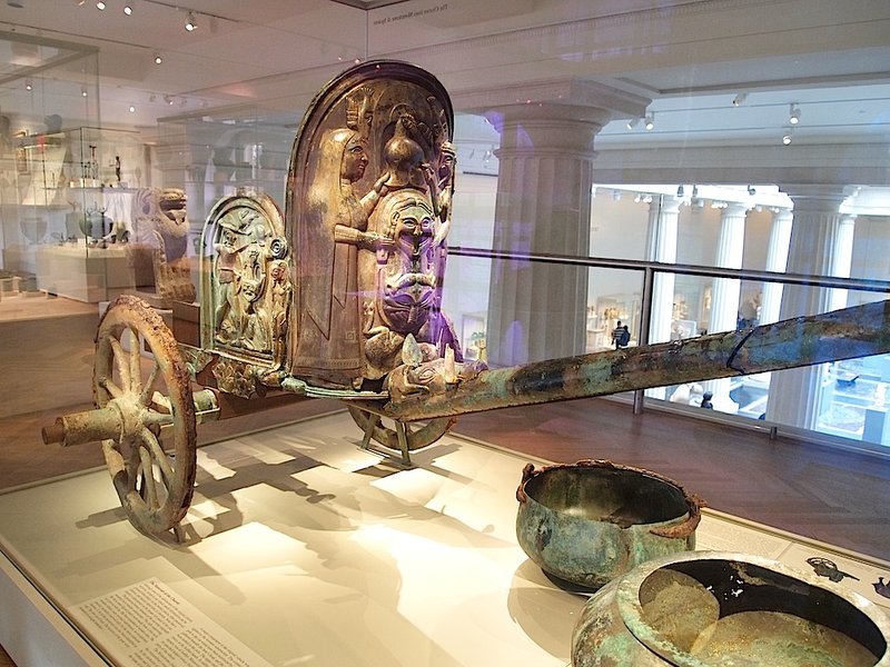 Etruscan Bronze Chariot Fittings
