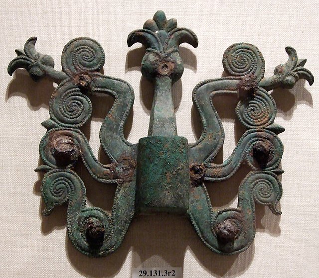 Etruscan Bronze Chariot Fittings