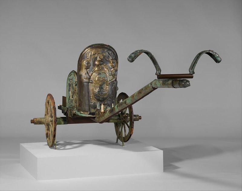 Etruscan Bronze Chariot Fittings