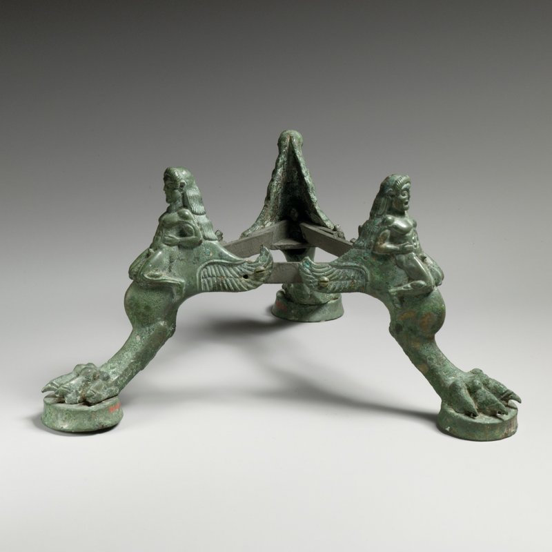 Etruscan Bronze Incense Burners