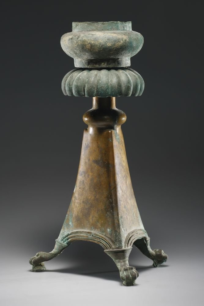 Etruscan Bronze Incense Burners