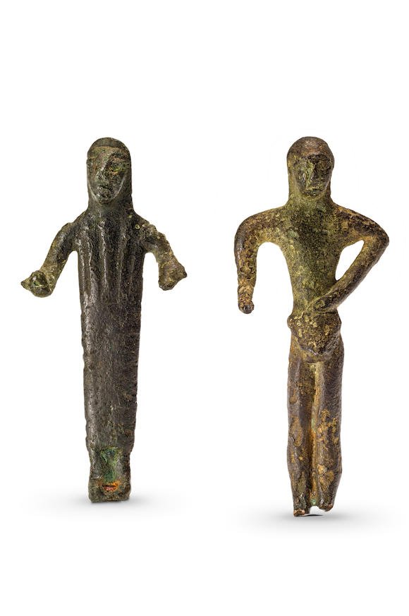 Etruscan Bronze Votive Hands