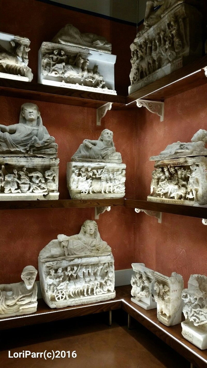 Etruscan Cremation Urns
