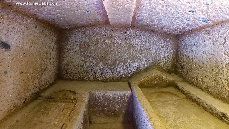 Etruscan Funerary Bed Carvings