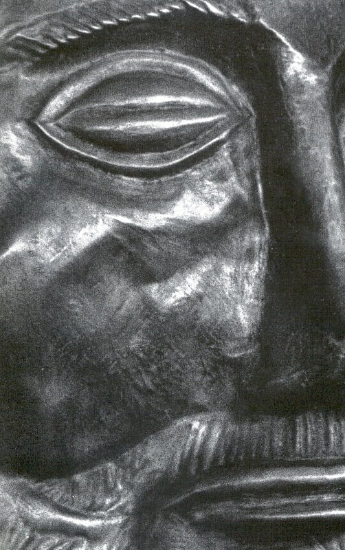 Etruscan Gold Burial Mask
