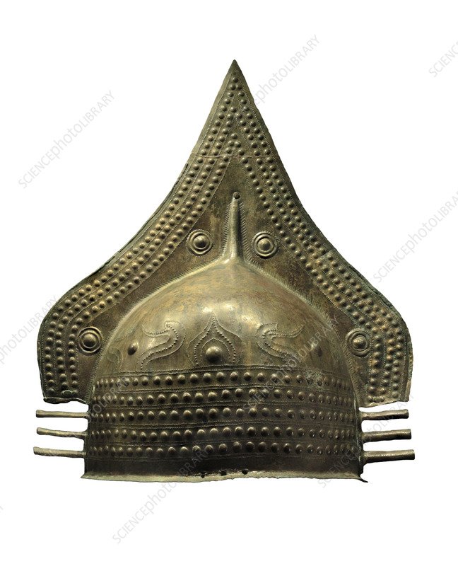 Etruscan Helmet With Engraved Crest
