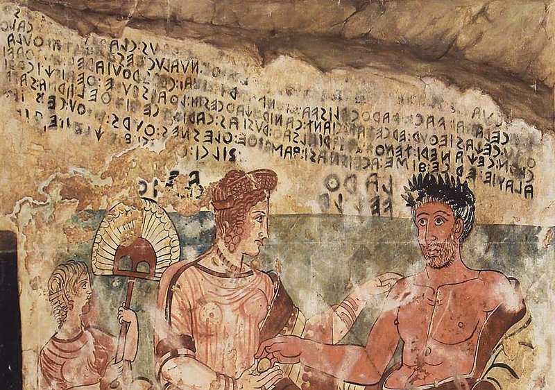 Etruscan Language And Script Origins<span class=