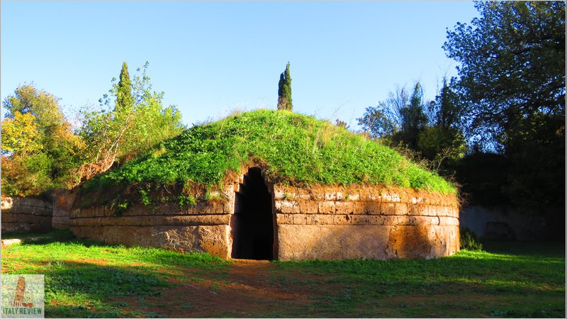 Etruscan Necropolis At Cerveteri