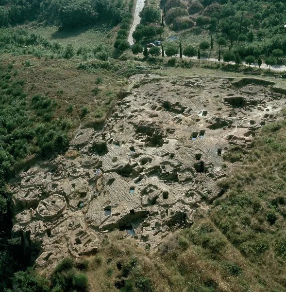 Etruscan Necropolis At Cerveteri