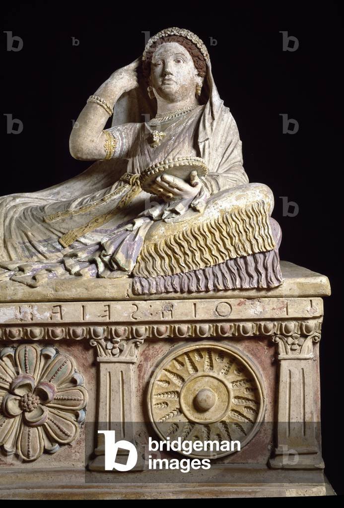 Etruscan Sarcophagus Of Seianti