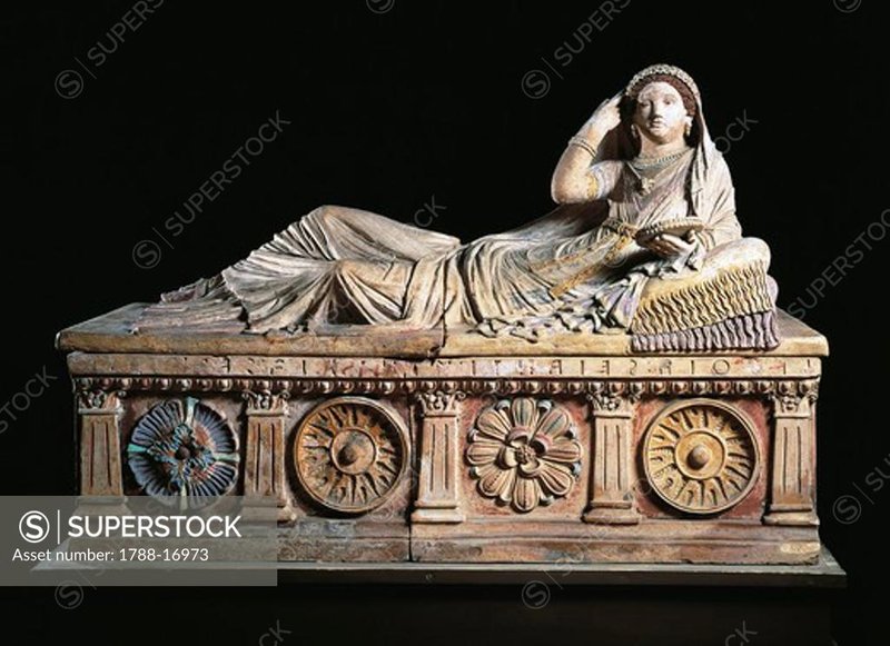 Etruscan Sarcophagus Of Seianti