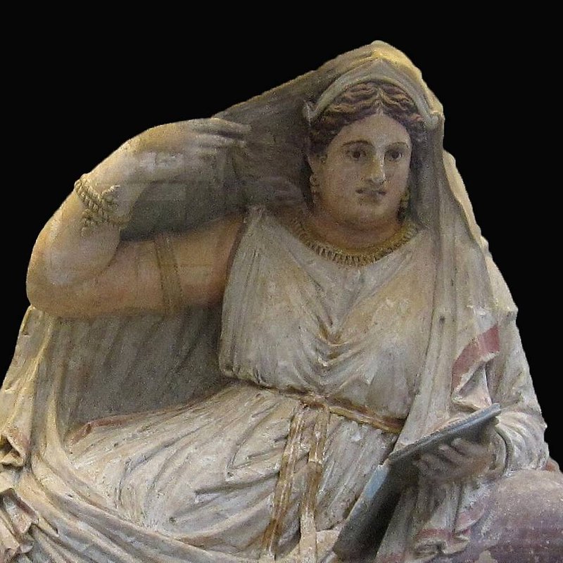 Etruscan Sarcophagus Of Seianti