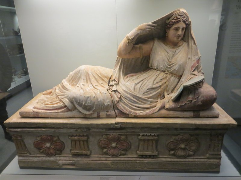 Etruscan Sarcophagus Of Seianti