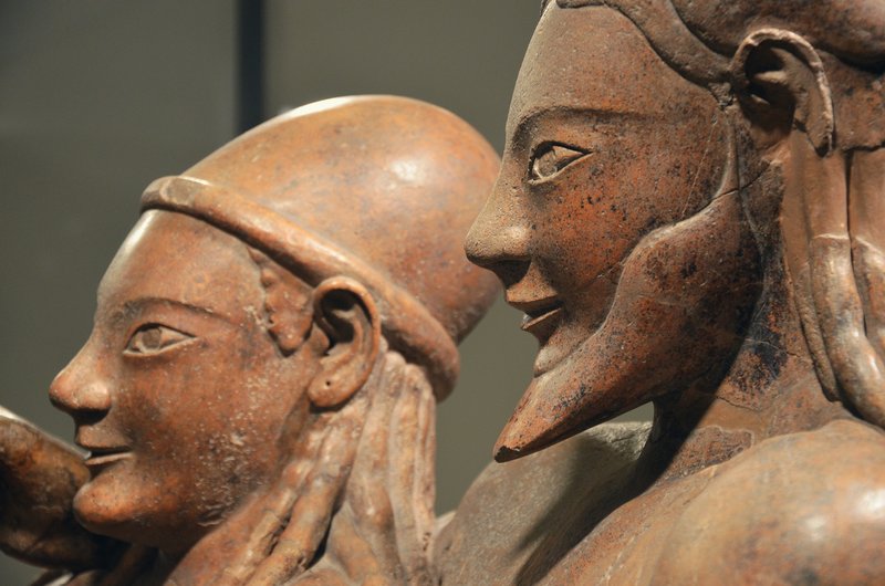 Etruscan Sarcophagus Of The Spouses