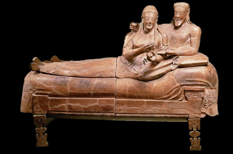 Etruscan Sarcophagus Of The Spouses