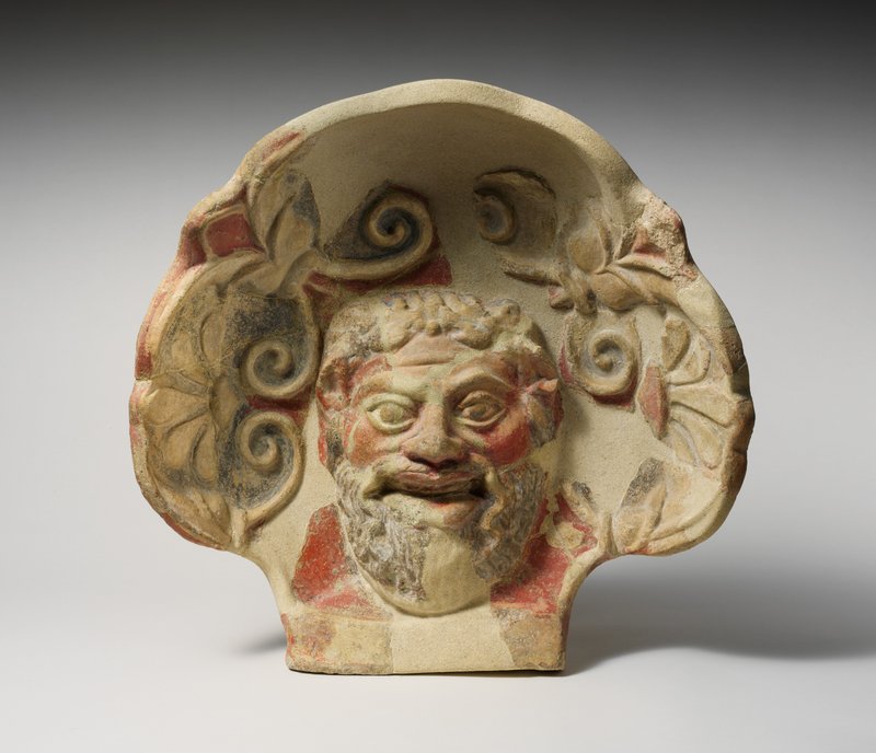 Etruscan Terracotta Roof Tiles<span class=